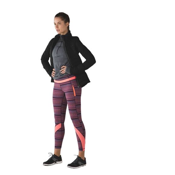 Lululemon Tight II Space Dye Cropped Leggings Size 8 - Picture 2 of 11